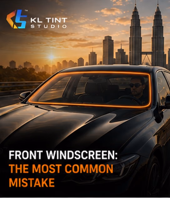 Front windscreen: the most common mistake Front windscreen: the most common mistake