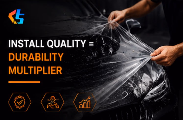 Install quality = durability multiplier Install quality = durability multiplier