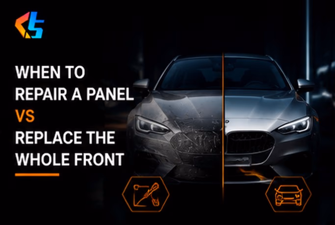 When to repair a panel vs replace the whole front When to repair a panel vs replace the whole front