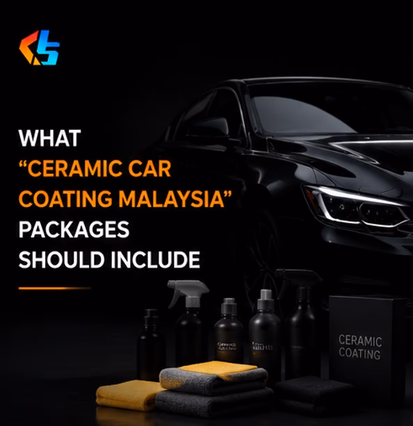 What “ceramic car coating Malaysia” packages should include