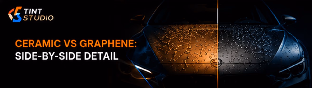 Ceramic vs graphene: side-by-side detail Ceramic vs graphene: side-by-side detail