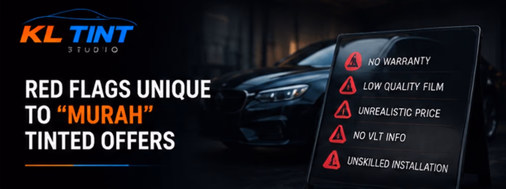 Red flags unique to “murah” tinted offers