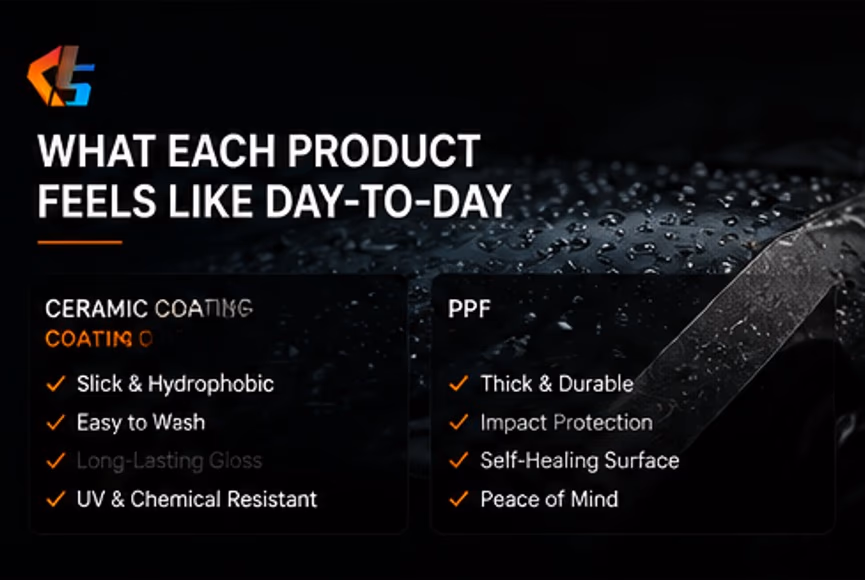 What each product feels like day-to-day