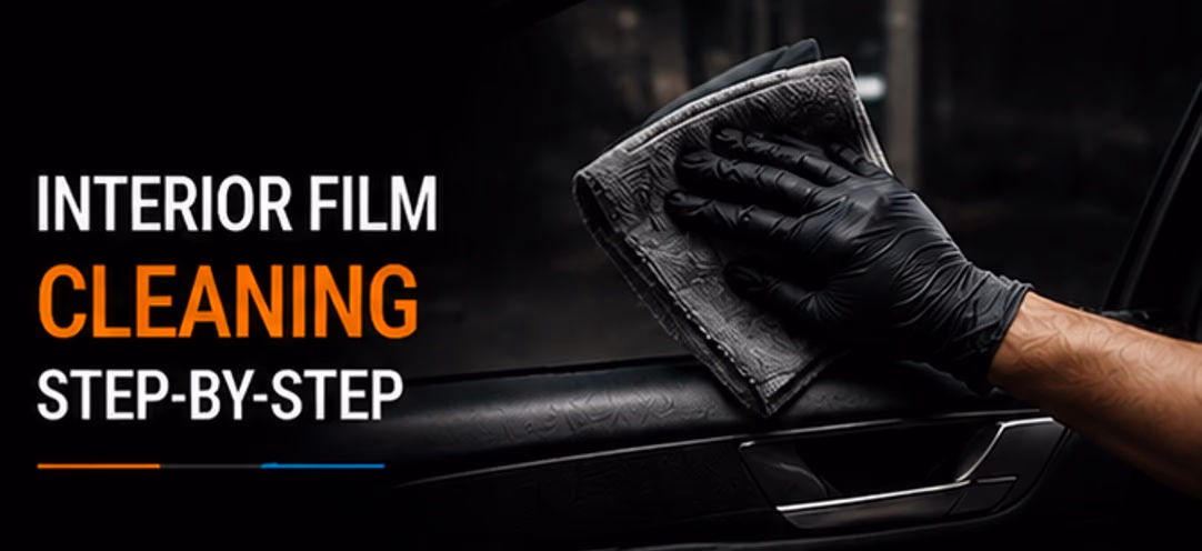 Interior film cleaning step-by-step Interior film cleaning step-by-step