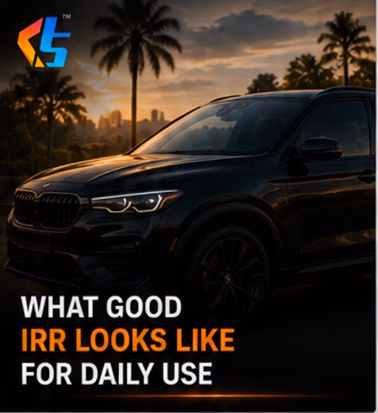 What good IRR looks like for daily use What good IRR looks like for daily use