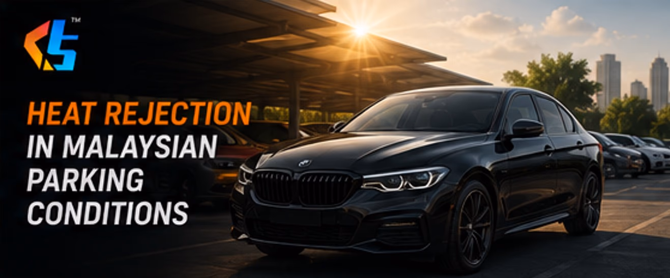 Heat rejection in Malaysian parking conditions Heat rejection in Malaysian parking conditions
