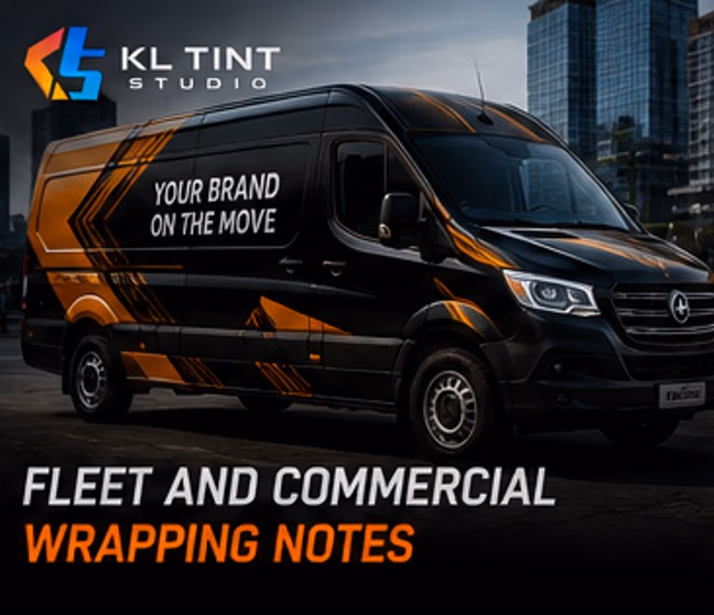 Fleet and commercial wrapping notes Fleet and commercial wrapping notes