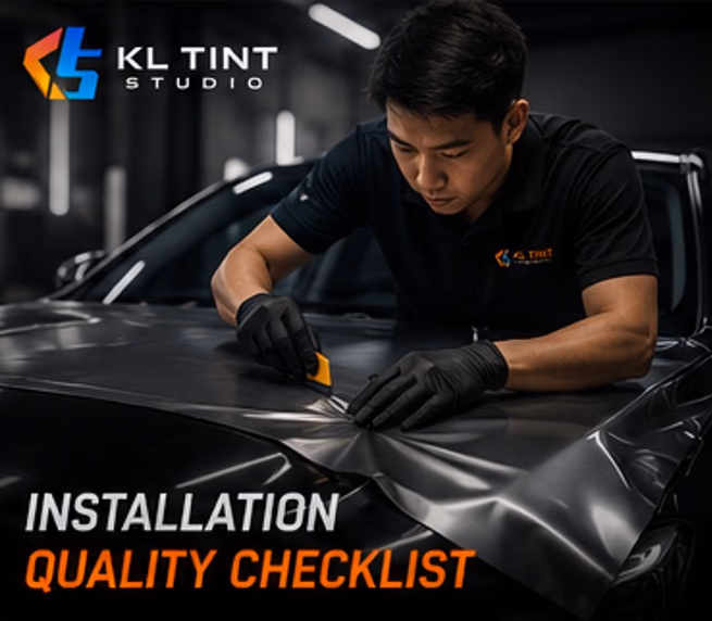 Installation quality checklist Installation quality checklist