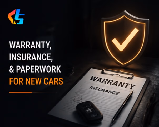 Warranty, insurance, and paperwork for new cars Warranty, insurance, and paperwork for new cars