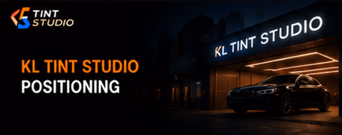 KL Tint Studio positioning KL Tint Studio positioning