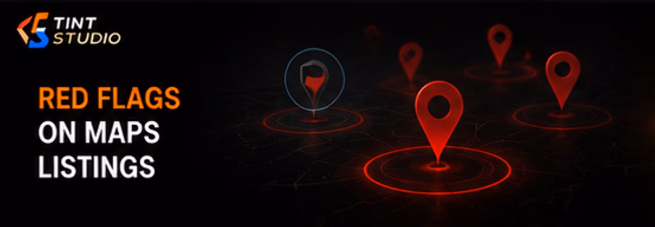 Red flags on Maps listings Red flags on Maps listings