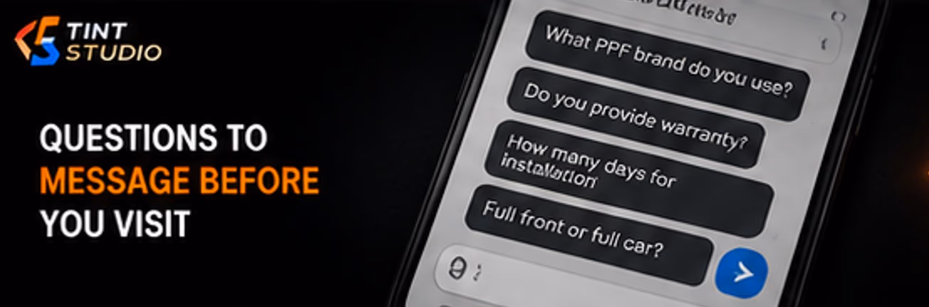 Questions to message before you visit Questions to message before you visit