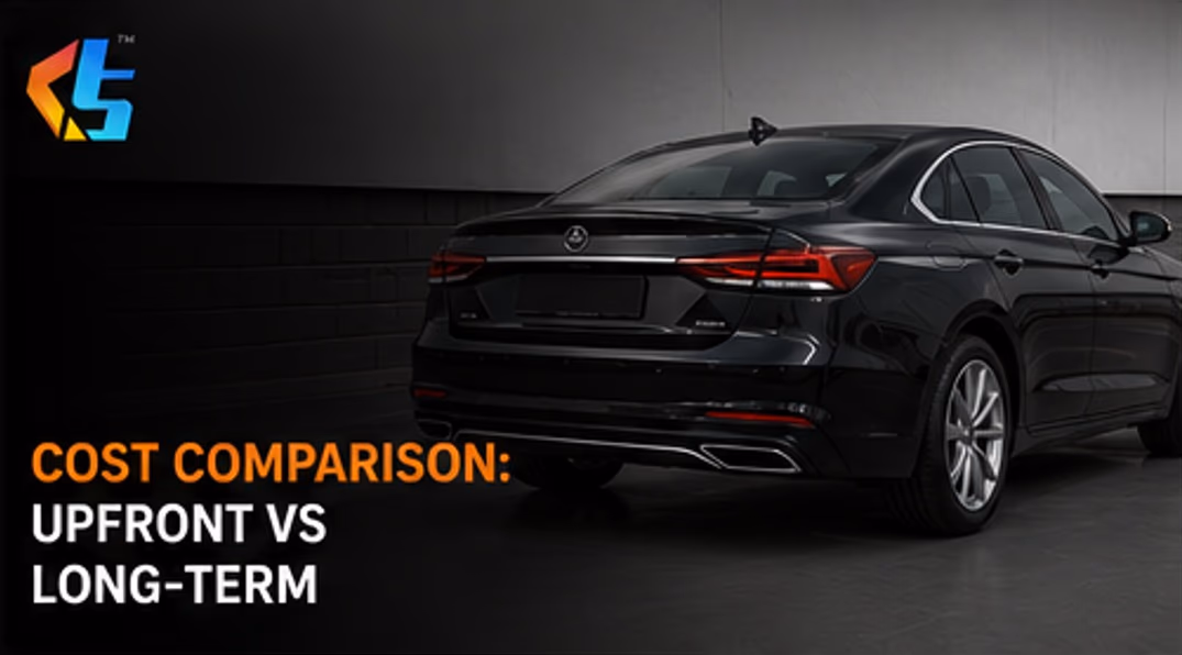 Cost comparison: upfront vs long-term Cost comparison: upfront vs long-term