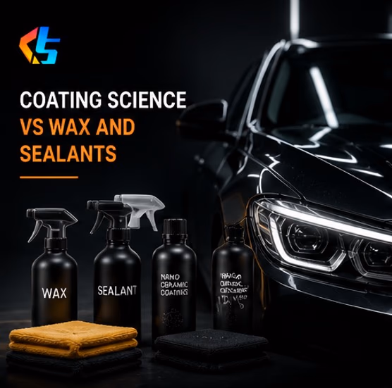 Coating science vs wax and sealants