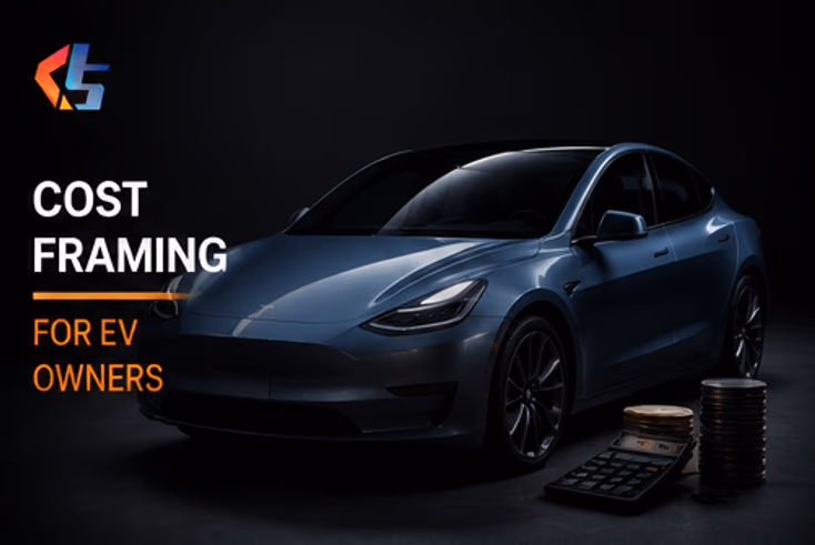 Cost framing for EV owners Cost framing for EV owners