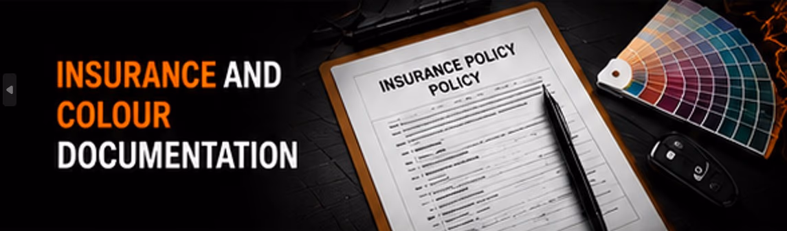 Insurance and colour documentation Insurance and colour documentation