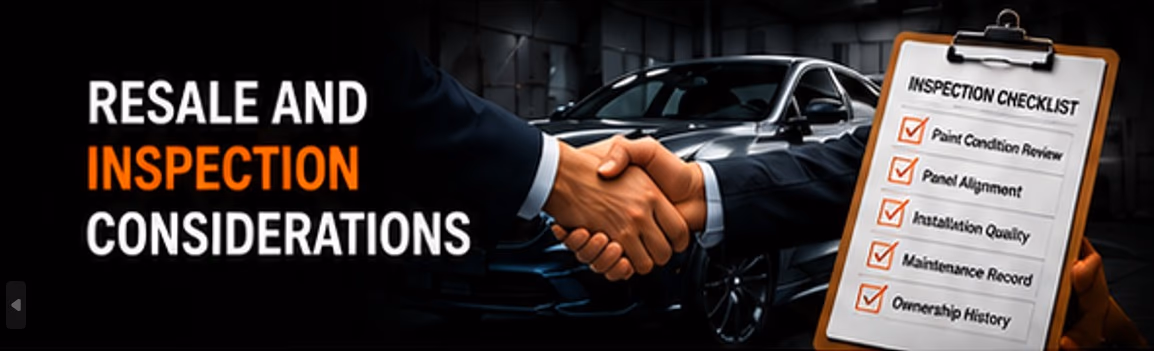 Resale and inspection considerations Resale and inspection considerations