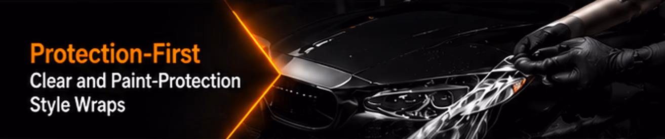 Protection-first clear and paint-protection style wraps Protection-first clear and paint-protection style wraps