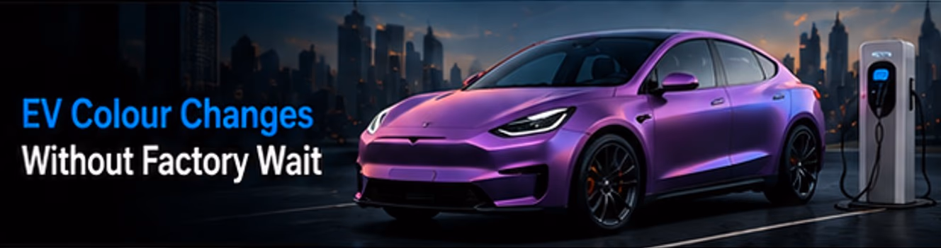 EV colour changes without factory wait EV colour changes without factory wait