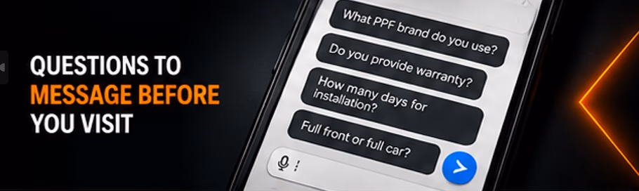 Questions to message before you visit
