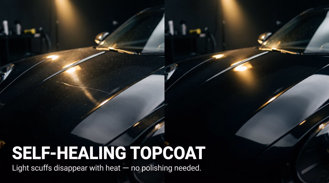 Self-Healing Topcoat — Paint Protection Film—Invisible Armor, Daily Confidence