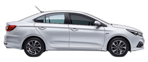 Front-Side window at 30% VLT tint